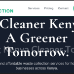 Waste Collection Service (Residential/Commercial) Website Design in Kenya