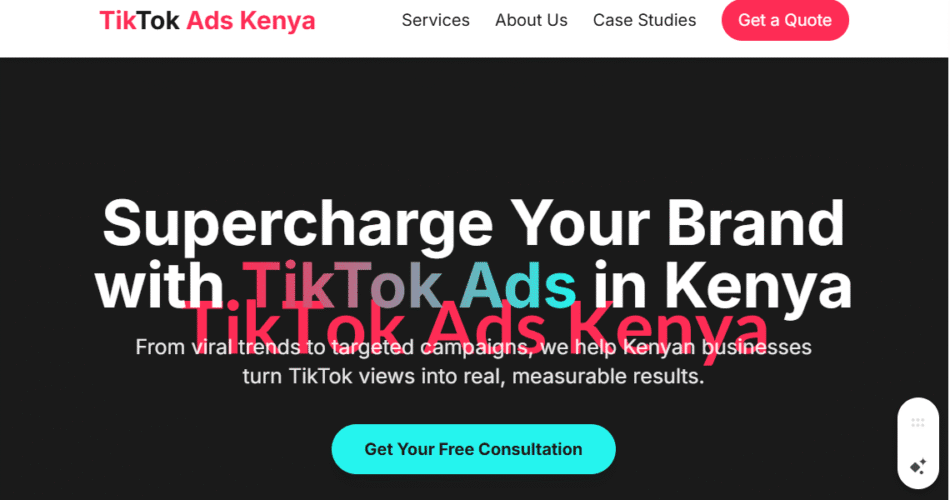 TikTok Ads Consulting & Strategy in Kenya