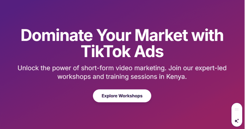 TikTok Ads Training & Workshops in Kenya