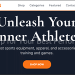 Sports Equipment & Apparel Store Website Design in Kenya