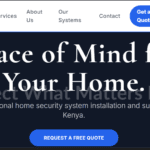 Home Security System Installation Website Design in Kenya