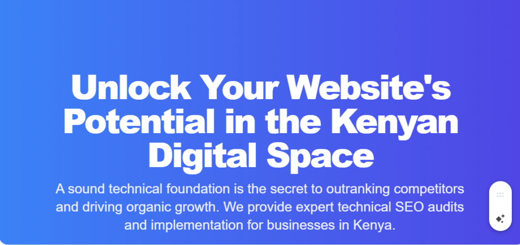 TECHNICAL SEO AUDIT AND IMPLEMENTATION IN KENYA