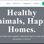 Animal Feed & Supplies (Online) Website Design in Kenya