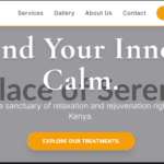 Spa Website Design in Kenya