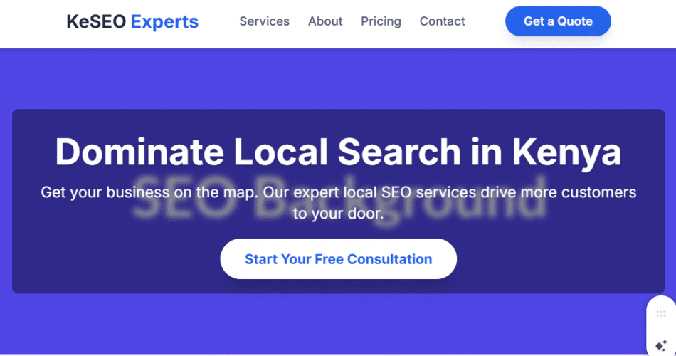 Local SEO Starter Package in Kenya