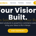 Custom Orders/E-commerce Solutions Website Design in Kenya
