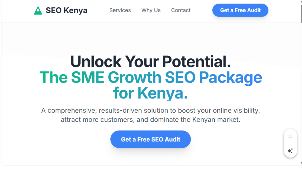 SME Growth SEO Package in Kenya: