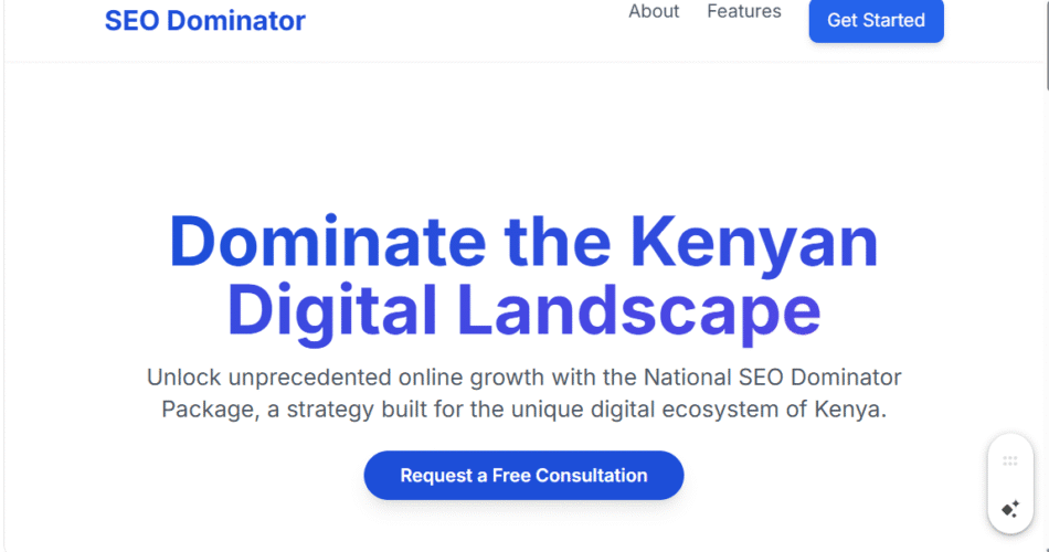 National SEO Dominator Package in Kenya
