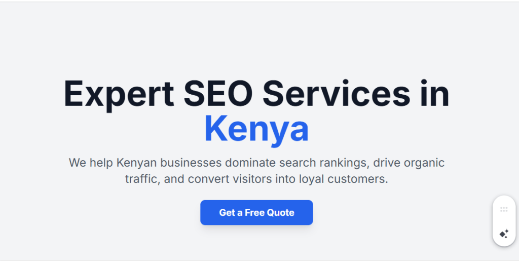 SEO IN KENYA(SEARCH ENGINE OPTIMIZATION)
