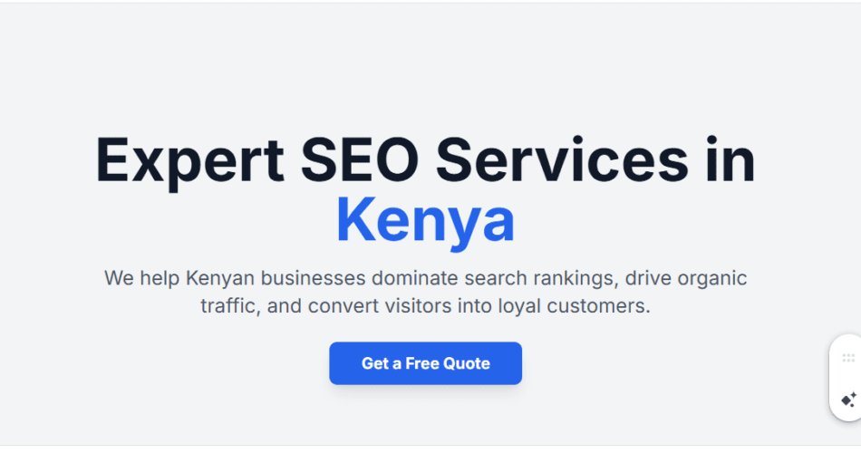 SEO IN KENYA(SEARCH ENGINE OPTIMIZATION)