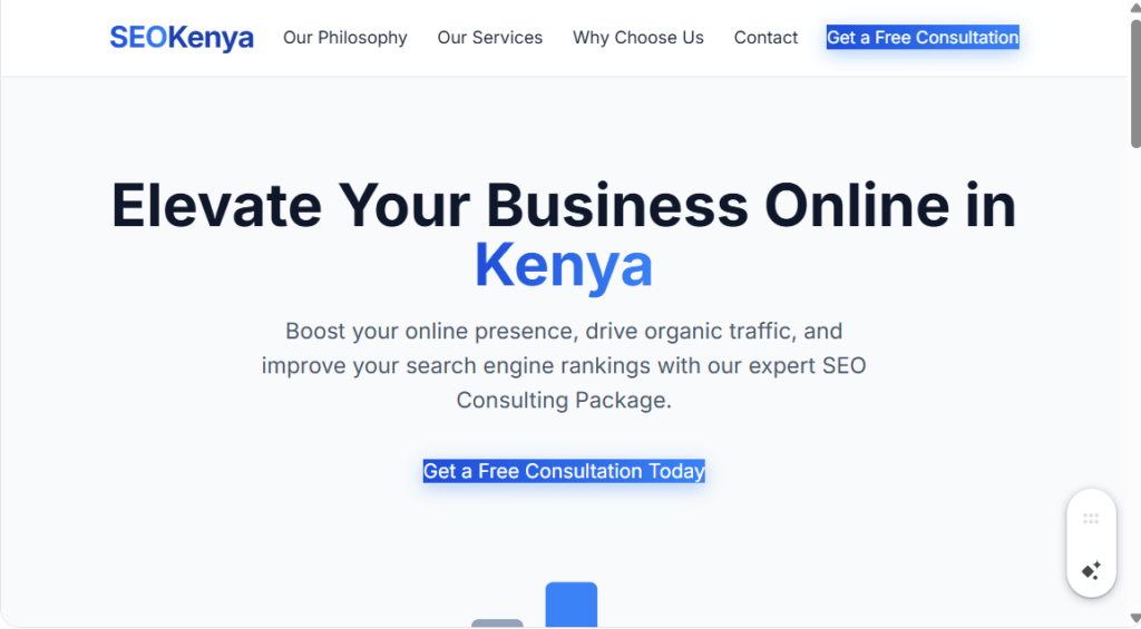SEO Consulting Package in Kenya: