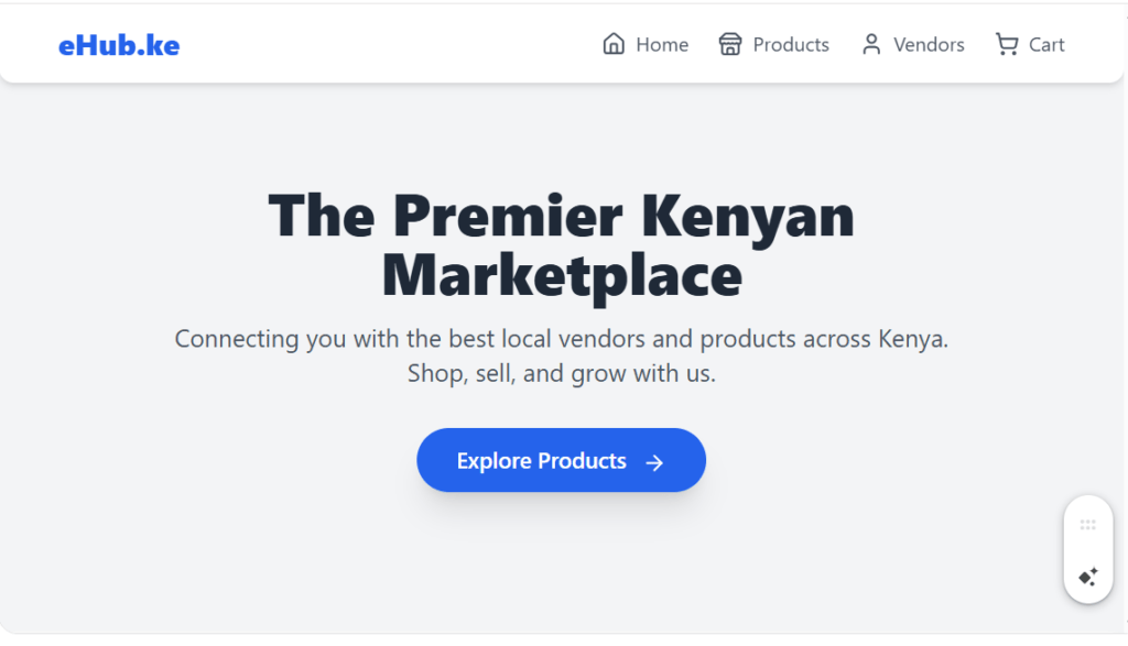Online Marketplace (Multi-Vendor) Package in Kenya: