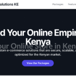 Custom E-commerce Solution Package in Kenya