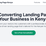 Landing Page Package in Kenya