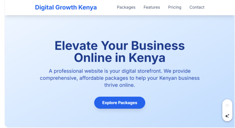 Small Business Website Package in Kenya: