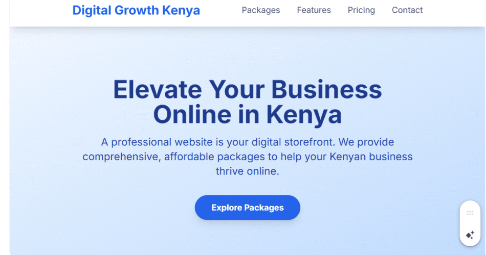 Small Business Website Package in Kenya: