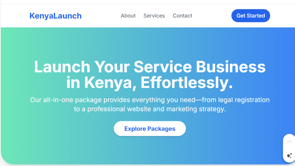 Service-Based Business Package in Kenya