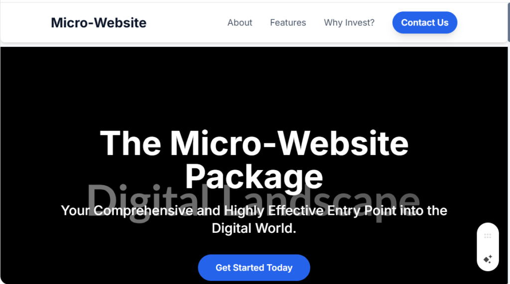 Micro-Website Package in Kenya