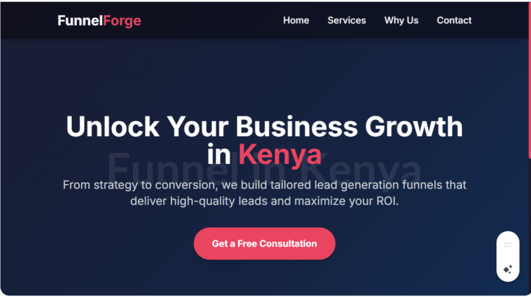 Lead Generation Funnel Package in Kenya: