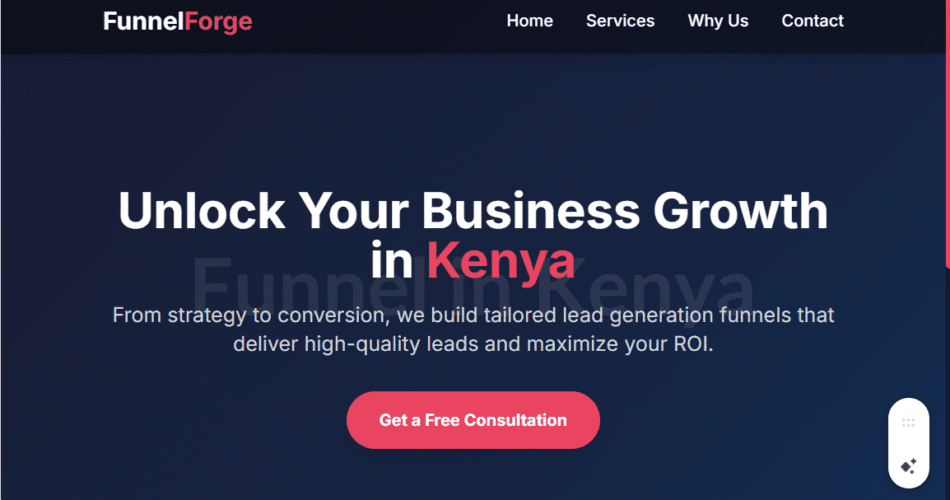Lead Generation Funnel Package in Kenya:
