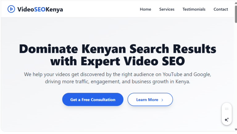 VEDIO SEO OPTIMIZATION IN KENYA