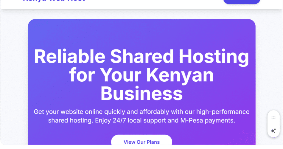 Shared Hosting in Kenya