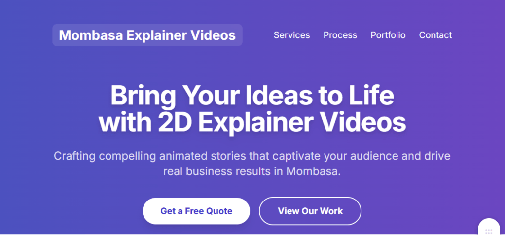 Mombasa 2D Explainer Video Services