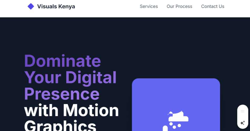 Eldoret Motion Graphics for Social Media Services: