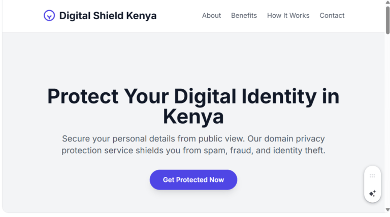 Domain Privacy Protection in Kenya