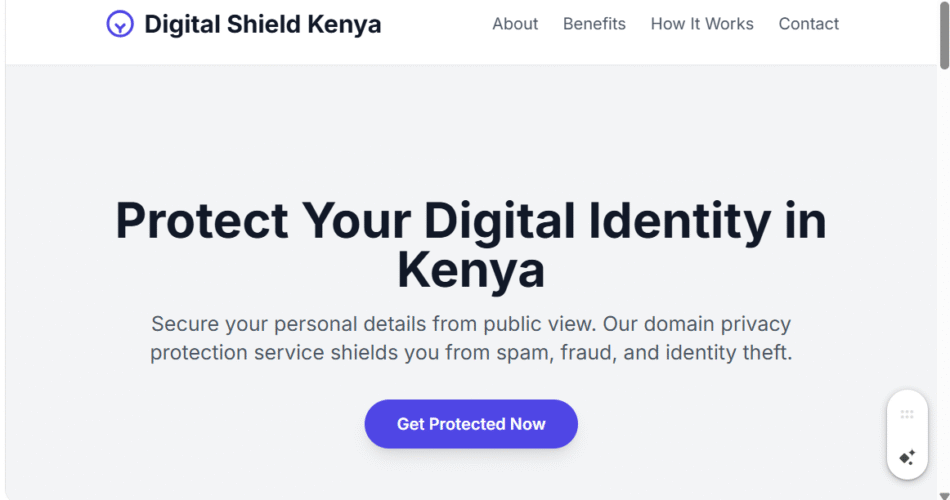 Domain Privacy Protection in Kenya