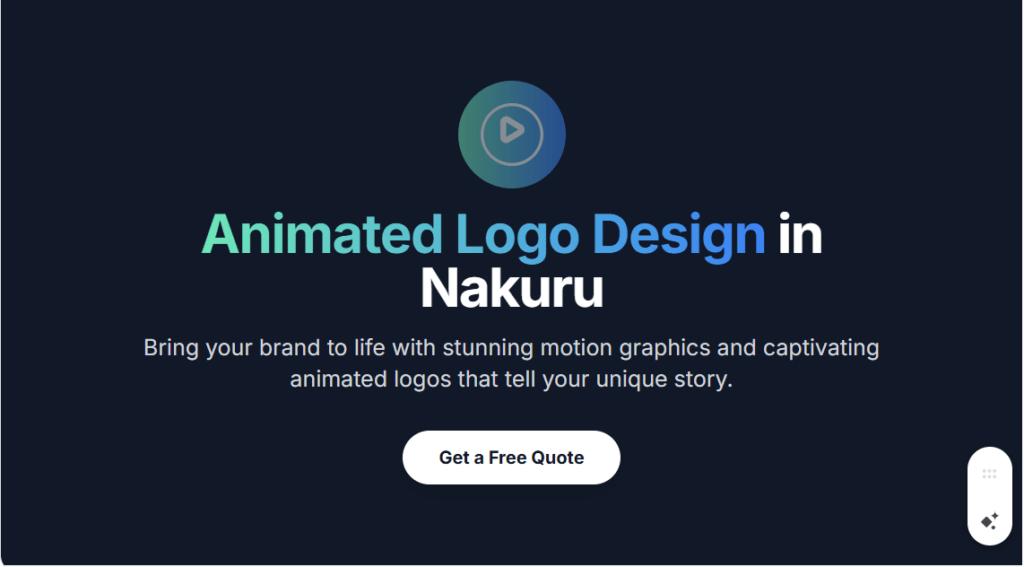 Nakuru Animated Logo Design Services: