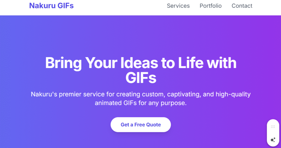 Nakuru GIF Creation Services