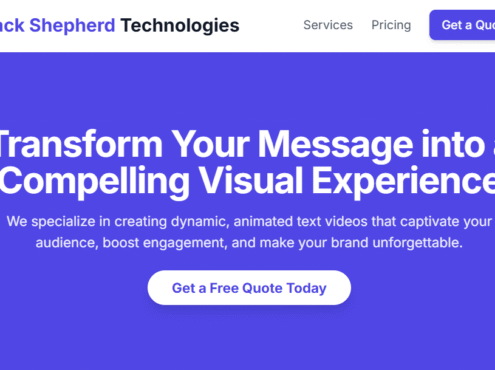 Kisumu Kinetic Typography Video Services: