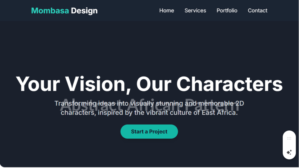 Mombasa Character Design Services (2D):
