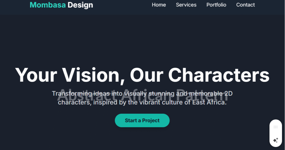 Mombasa Character Design Services (2D):
