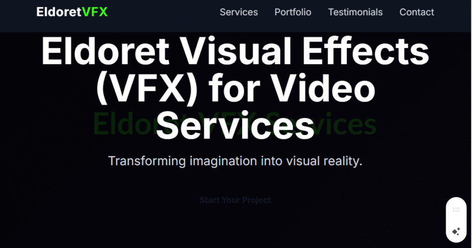 Eldoret Visual Effects (VFX) for video Services