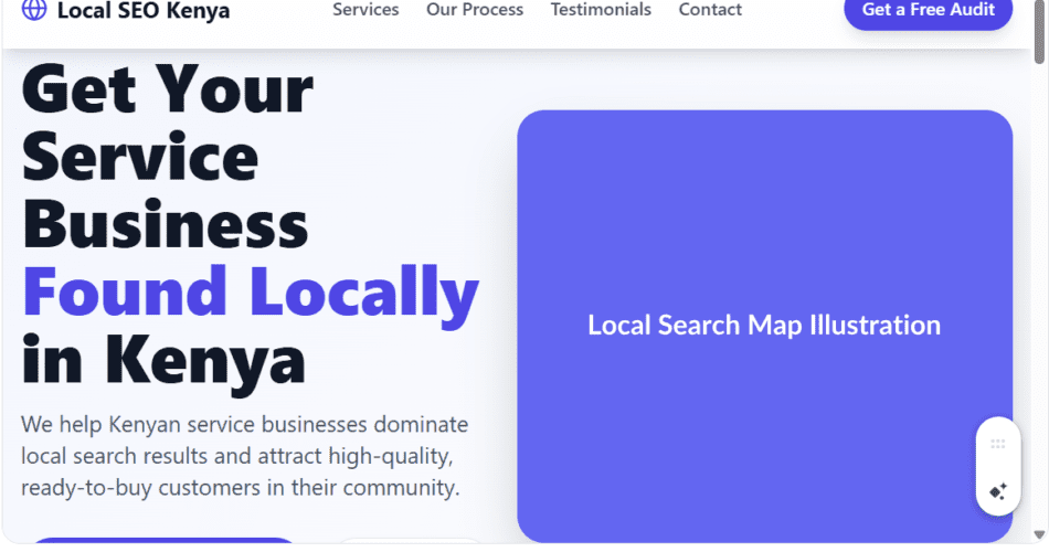 LOCAL SEO FOR SERVICE BUSINESSES IN KENYA