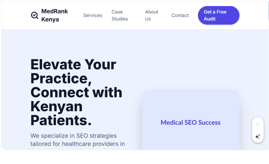 SEO for Healthcare Providers in Kenya 1 SEO FOR HEALTHCARE PROVIDERS IN KENYA