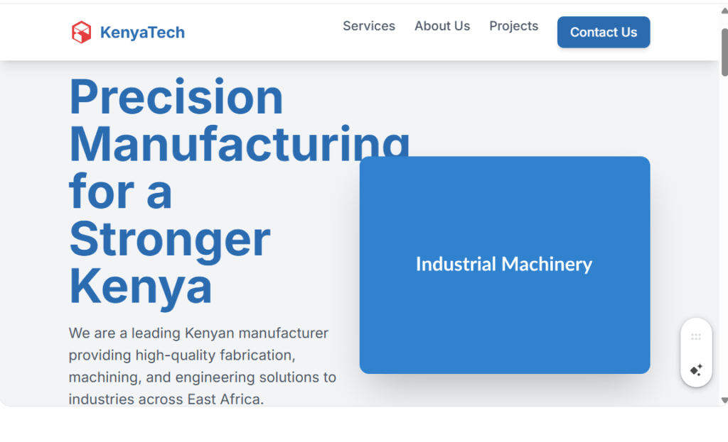 SEO for Manufacturing Companies in Kenya 1 SEO FOF MANUFACTURING COMPANIES IN KENYA