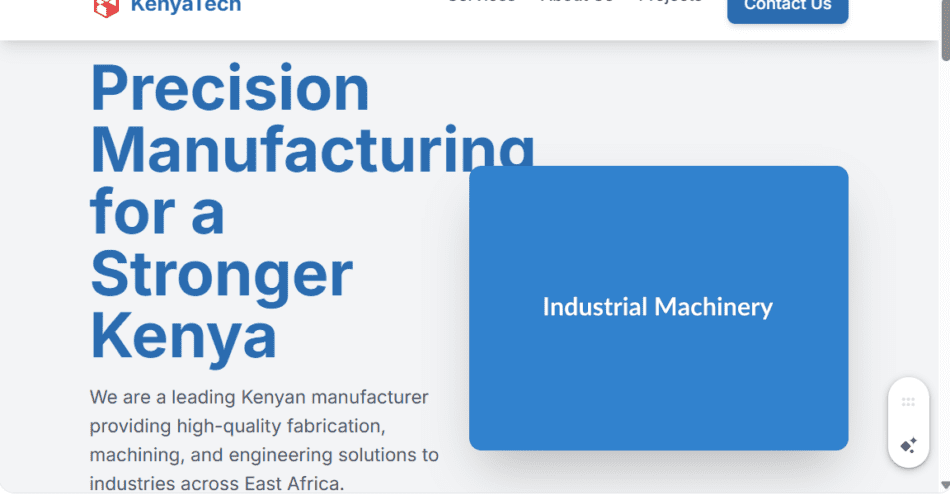 SEO FOF MANUFACTURING COMPANIES IN KENYA