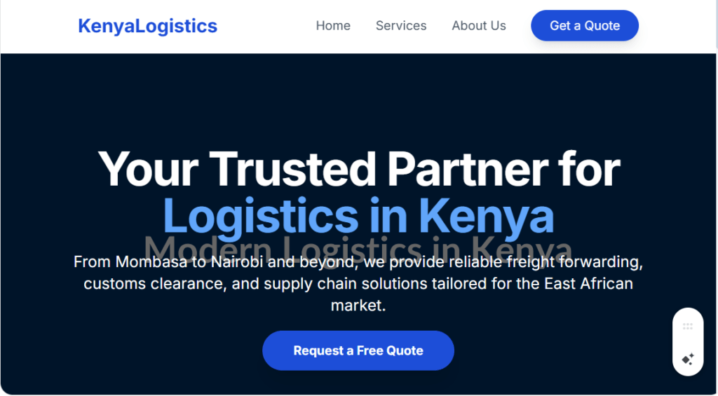 SEO for Logistics Companies in Kenya 1 SEO FOR LOGISTICS COMPANIES IN KENYA