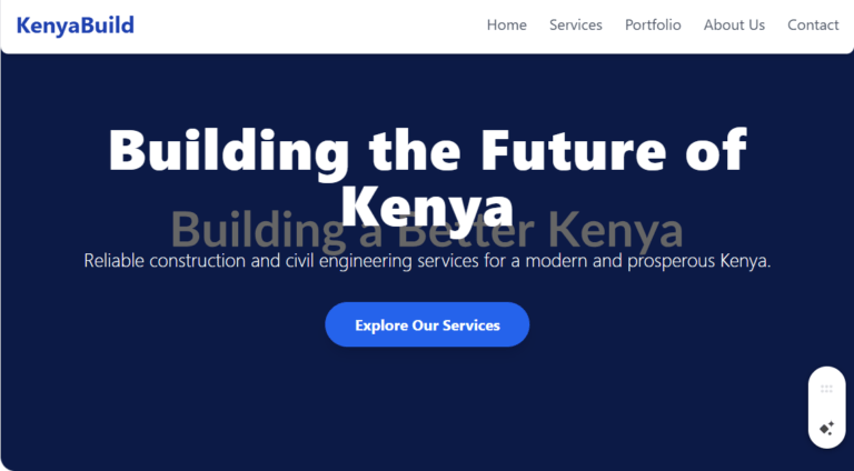 SEO FOR CONSTRUCTION COMPANIES IN KENYA