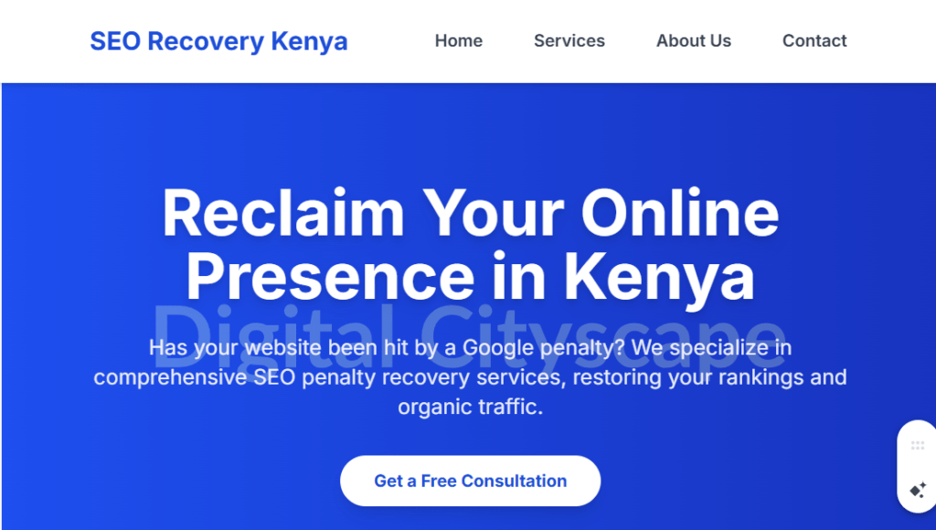 SEO FOR PENALTY RECOVERY SERVICES IN KENYA