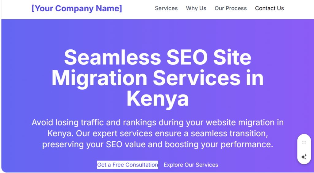 SEO SITES FOR MIGRATION SERVICES IN KENYA