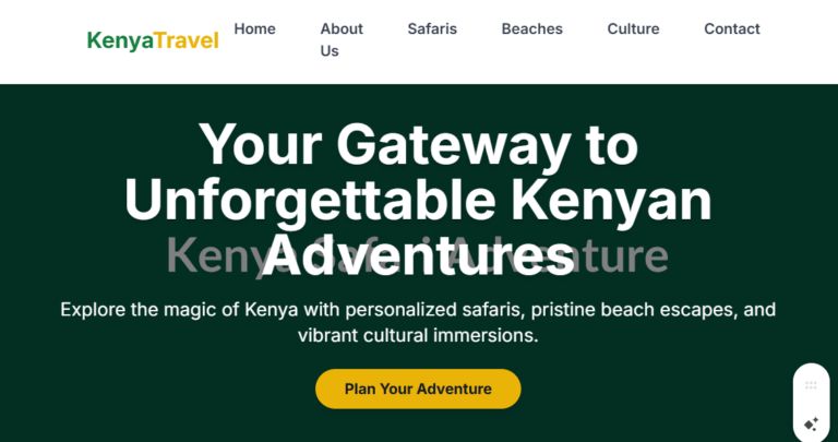 SEO for Travel Agencies in Kenya