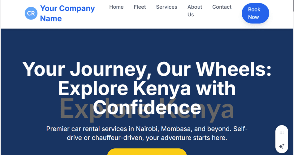 SEO for Car Rental Companies in Kenya
