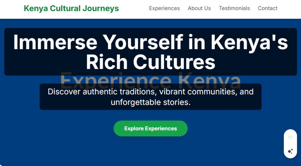 SEO for Cultural Experiences in Kenya