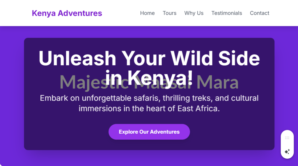 SEO for Adventure Tours in Kenya