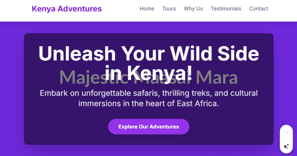 SEO for Adventure Tours in Kenya