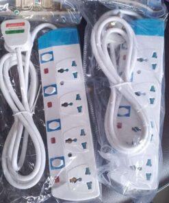 Power King 4 way 3metres Extension With Switches